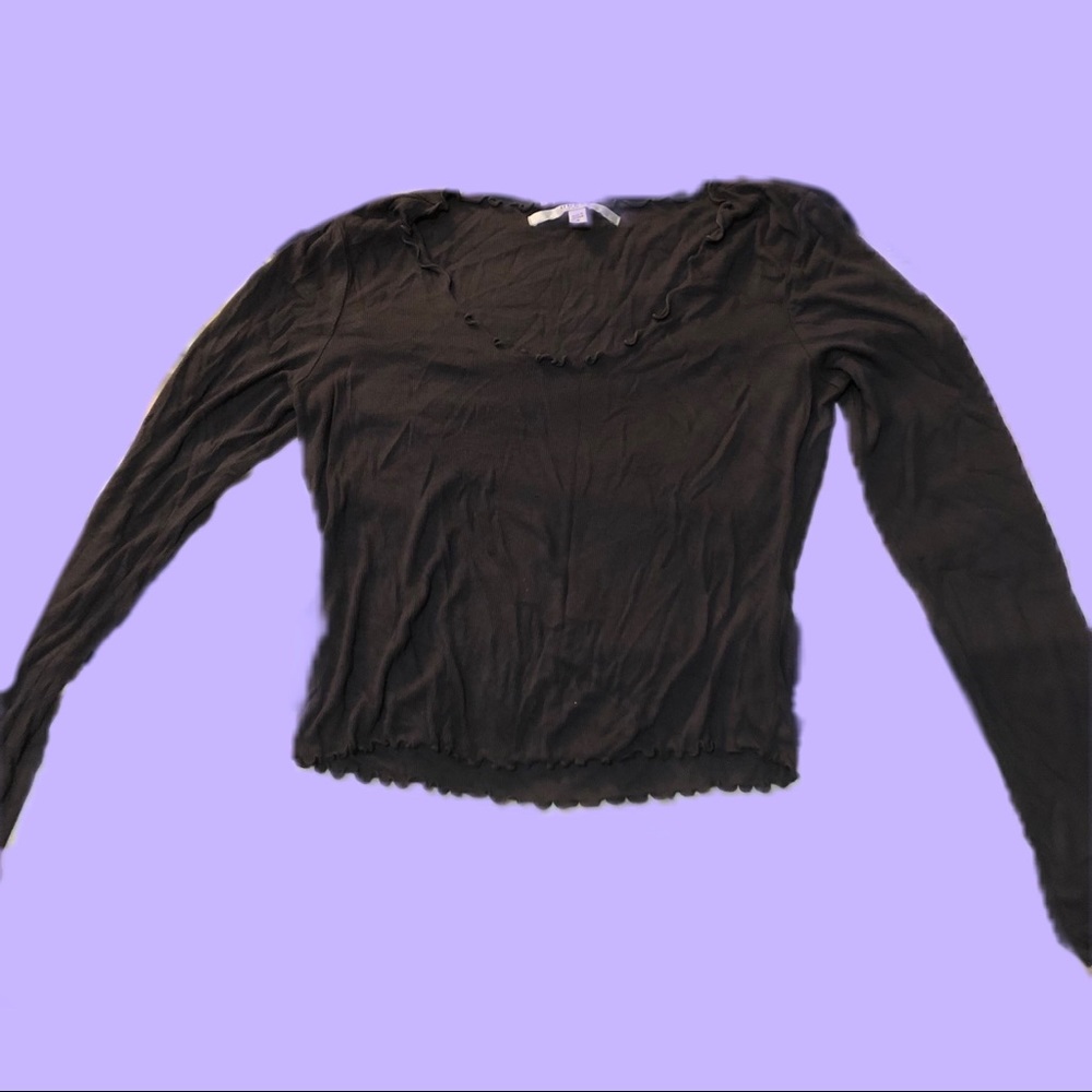 GUESS Gray Longsleeve Shirt